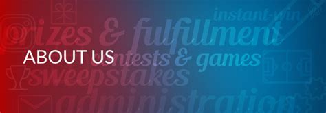 sweepstakes fulfillment|About Us .
